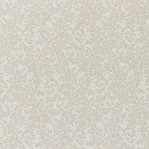 SM Metallic Leaves Oyster Fabric by the Metre